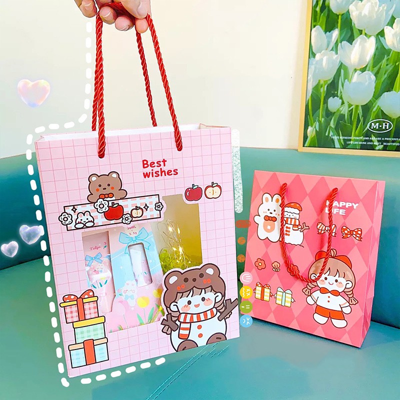 Túi Đựng Quà In Hình Form Cứng (xem size dưới phần thông tin)