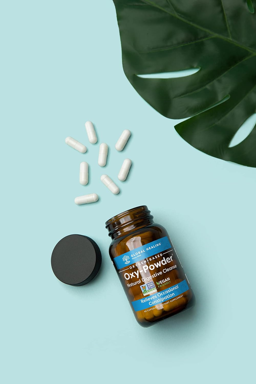 Thải độc đại tràng Global Healing 120 viên - Oxy Powder