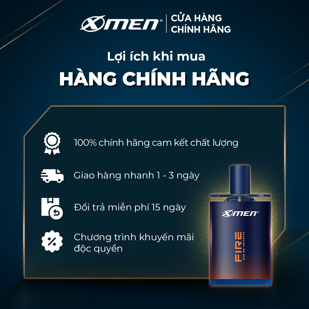Nước hoa X-men Fire 50ml