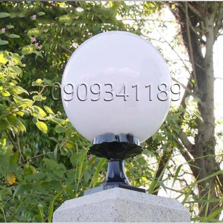 [HCM]ĐÈN TRỤ CỔNG CẦU NHỰA phi 400