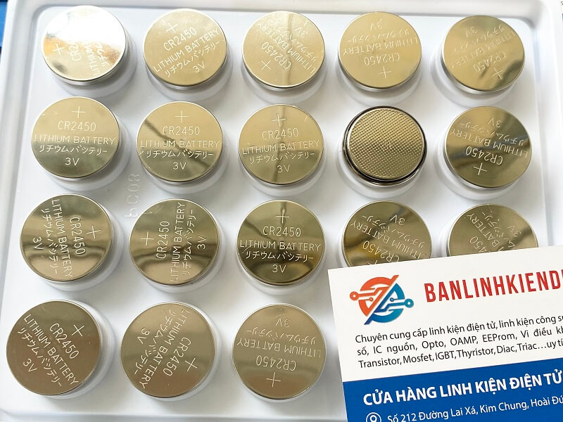 Pin lithium 3v cr2450