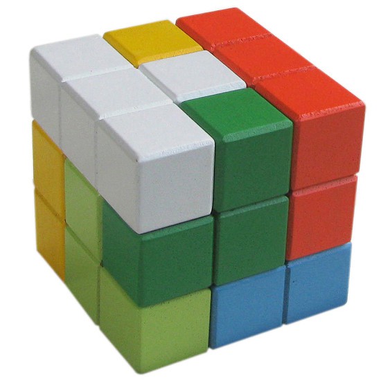 Rubik gỗ 7 màu cho bé Winwintoys (C287)