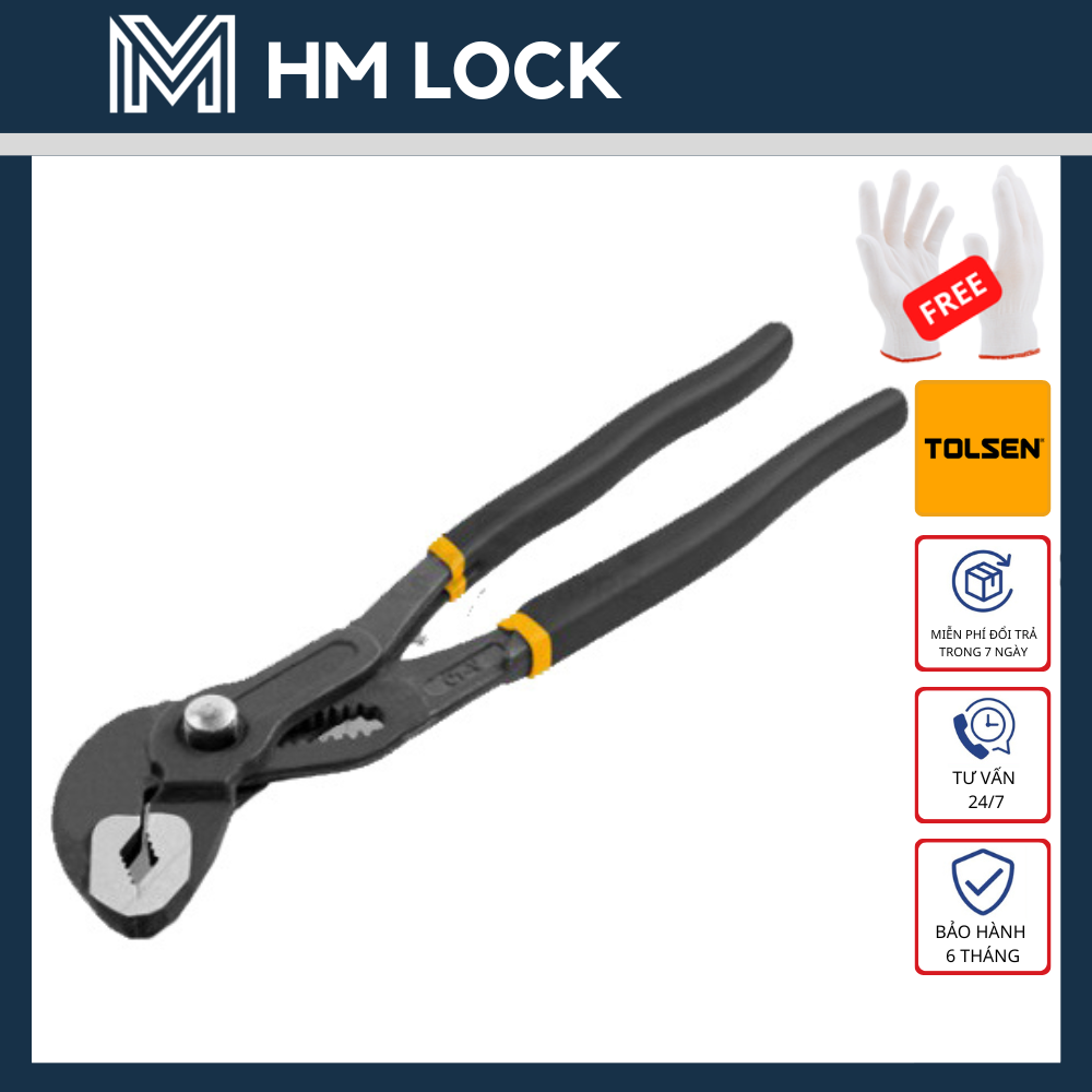 Kềm mỏ quạ 10, 12 inch tolsen - hàng chính hãng - hm lock - 10329