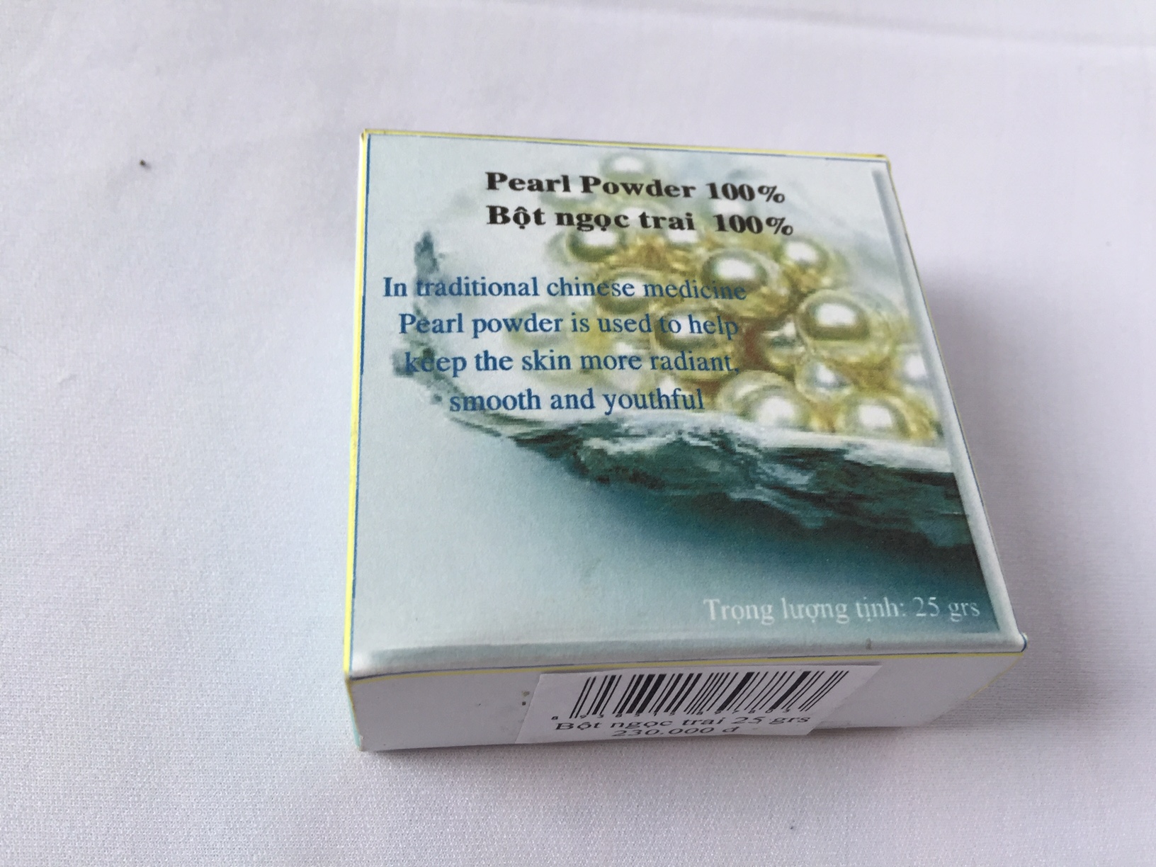 Bột ngọc trai hộp 25 gam