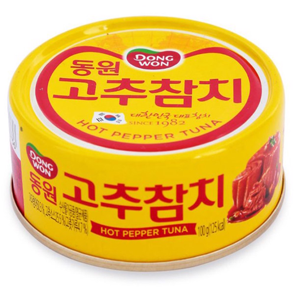 Cá ngừ Dongwon Hàn Quốc vị cay 150g hộp