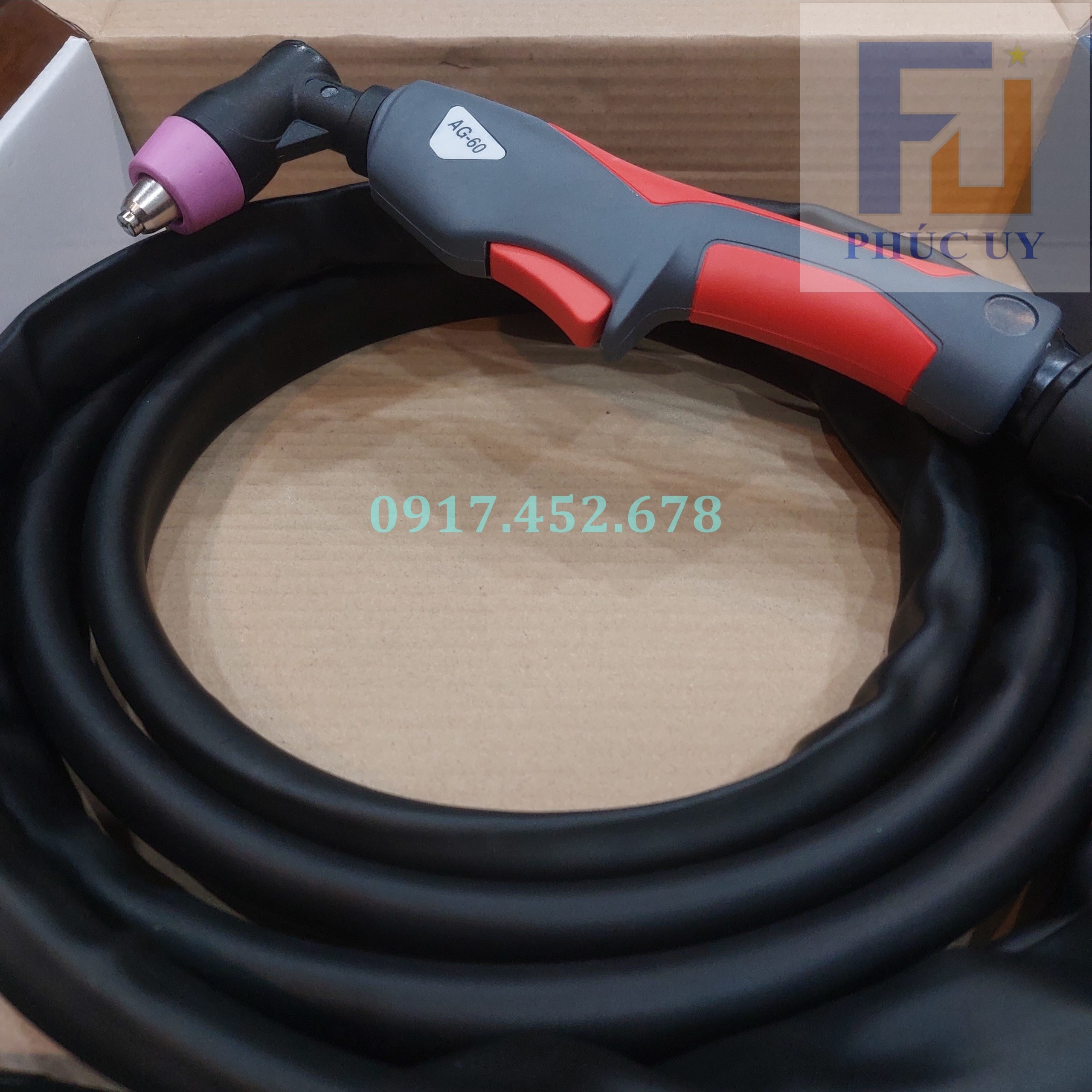 Dây mỏ cắt plasma AG60 4m loại đẹp (tốt)