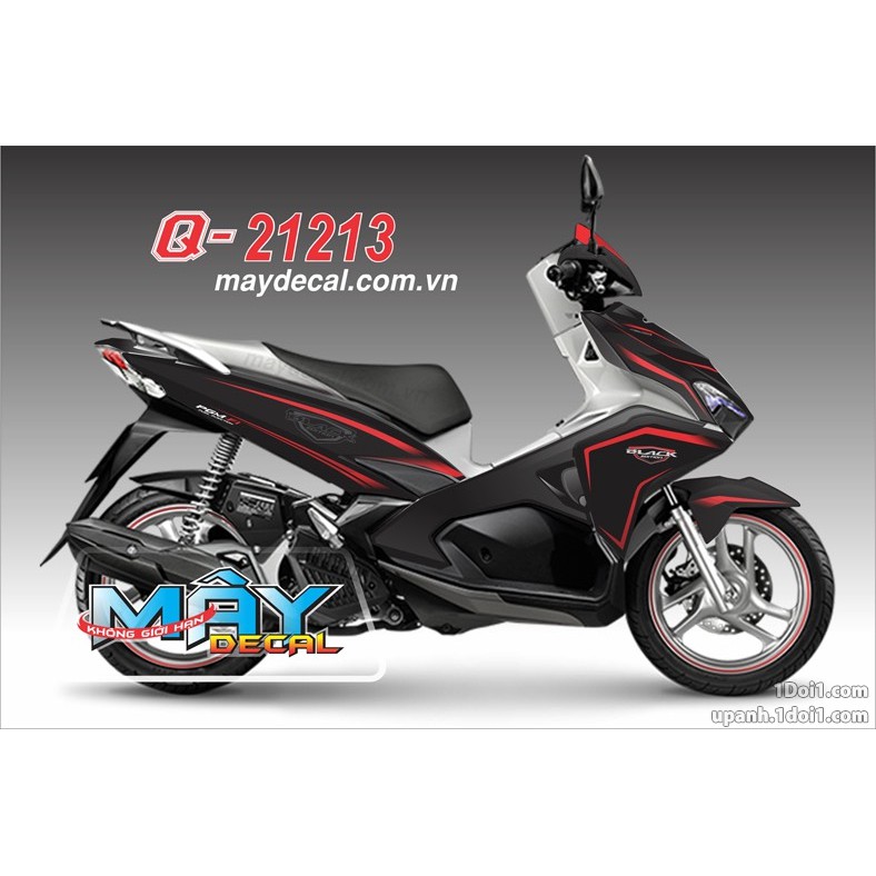 Tem rời Ari Blade 2016-2019 Chỉ Đỏ Đen (X)|Mẫu mã đa dạng|Chi tiết sắc nét|Nhận làm Tem rời theo Yêu Cầu