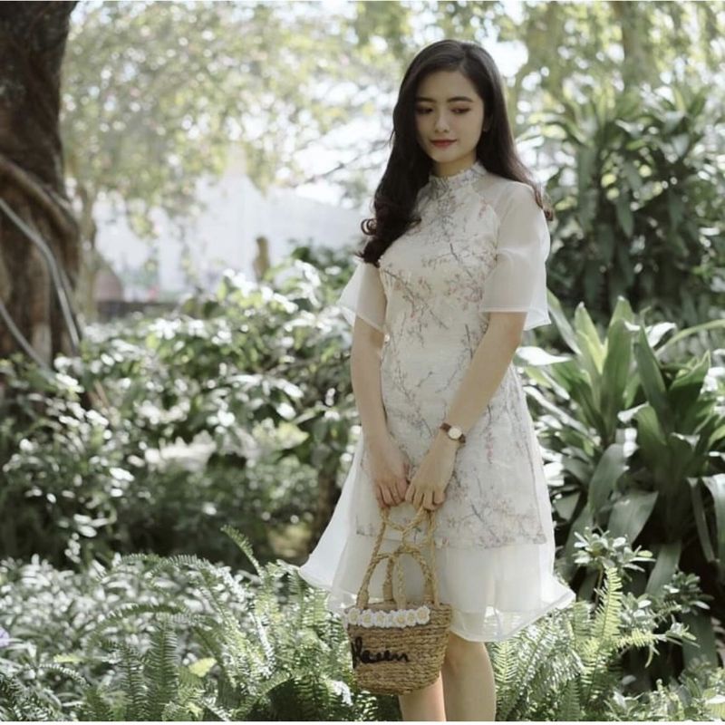 Áo dài cách tân cao cấp Cicile