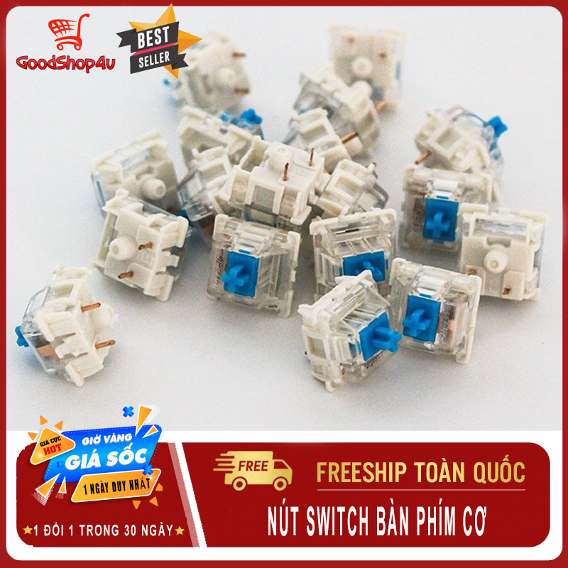 Nút Switch bàn phím chuẩn cơ, dùng thay thế các loại nút bàn phím cơ-Goodshop4u