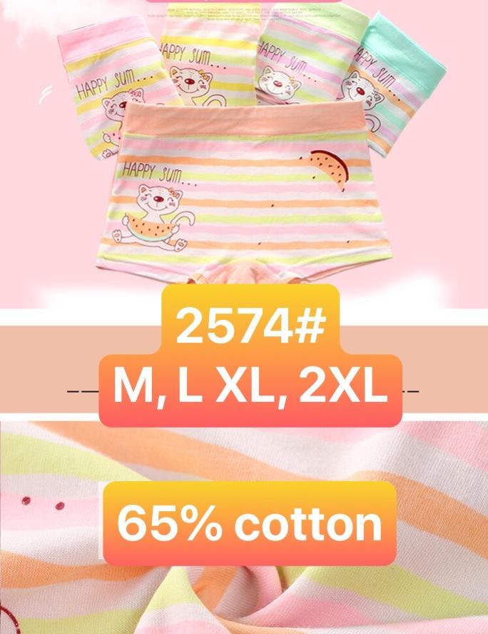 Combo 5 quần lót bé gái hoạt hình 2574