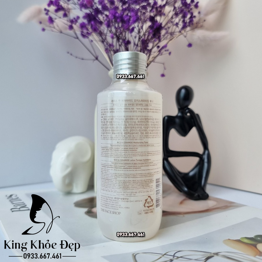 Nước Cân Bằng Rice Ceramide Moisturizing Toner Date 29/5/2025