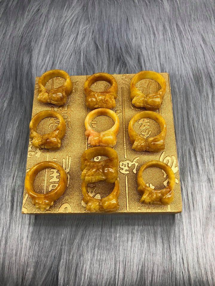 Nhẫn Đá Tỳ Hưu Ngọc Sơn Thủy