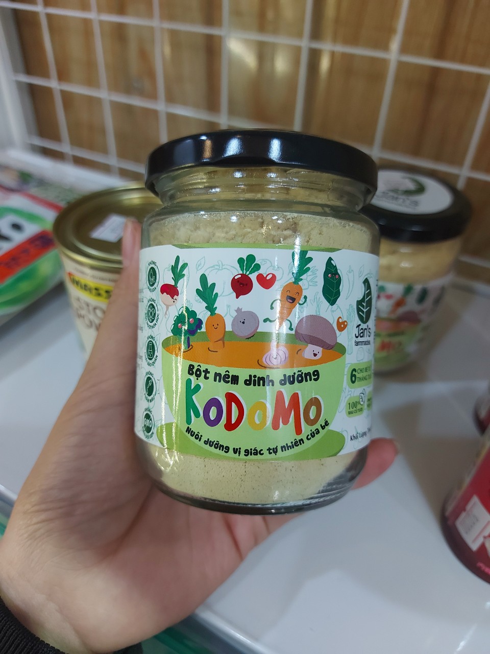 HẠT NÊM DINH DƯỠNG KODOMO (cho bé trên 6 tháng)
