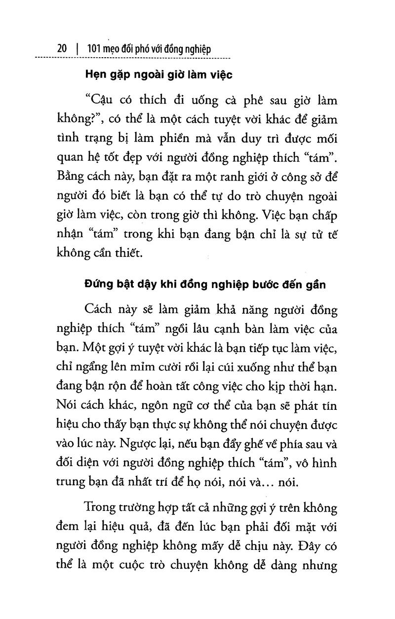 101 mẹo đối phó với đồng nghiệp