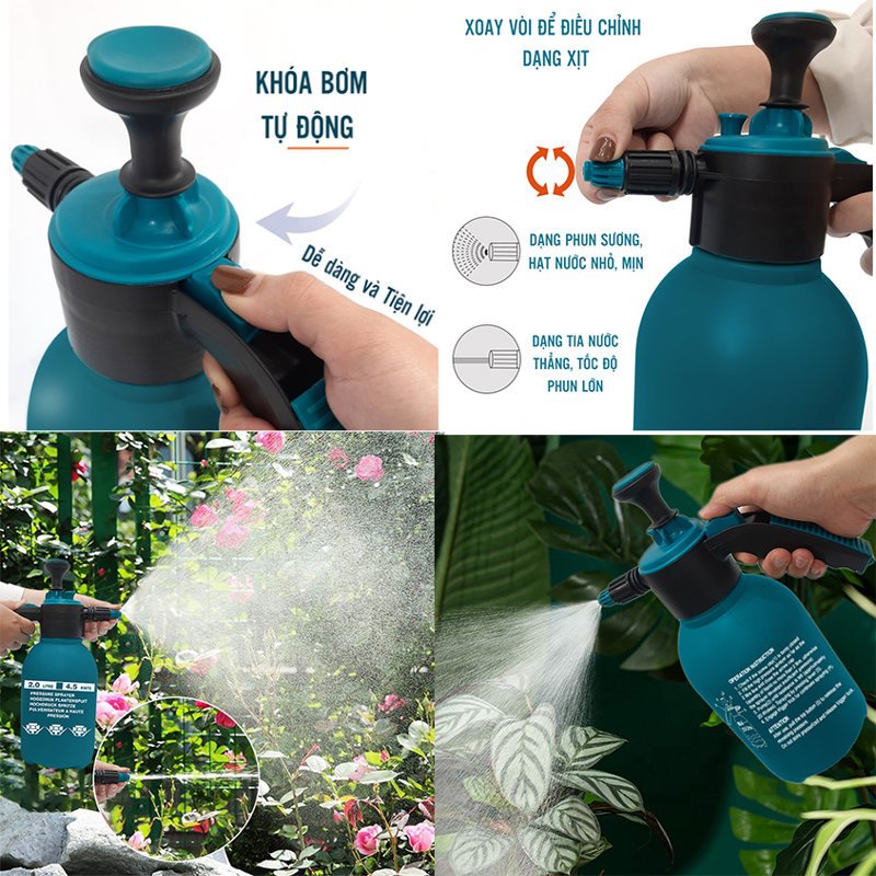 Bình xịt tưới cây 2 lít loại tốt
