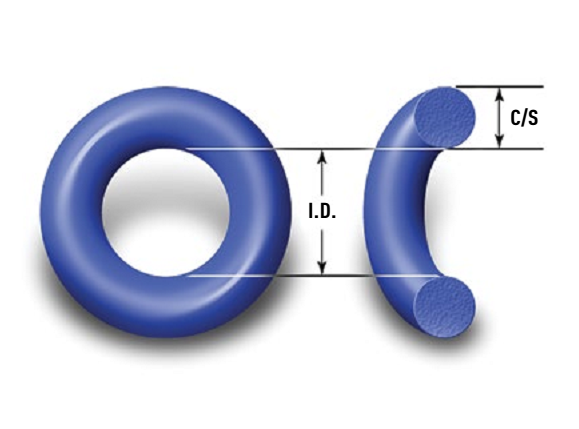 Gioăng cao su tròn 8*3.5mm (100 cái)