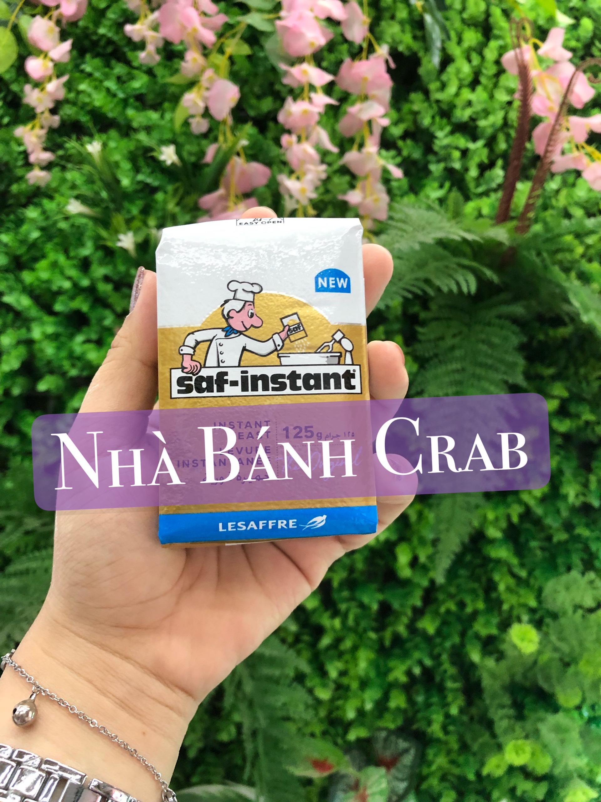 Men khô NGỌT Saf-Instant VÀNG - CỤC (125gr - 500gr)