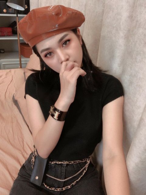 Áo len thỏ tay hến