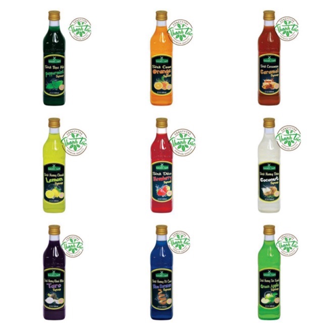 Siro Golden Farm Sâm Dứa Chai Thủy Tinh 520ml