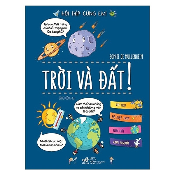 Fahasa - hỏi đáp cùng em - trời và đất