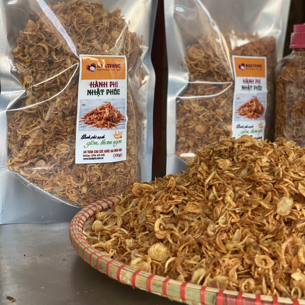 Hành Phi Sạch - Thơm, Giòn, Nguyên Chất 100%