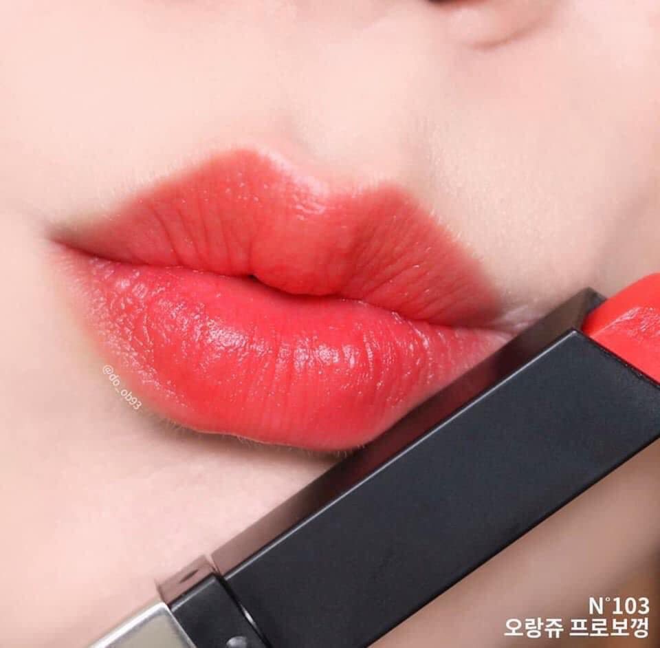 [HCM]Son YSL The Slim Sheer Matte 103 Orange Provocant