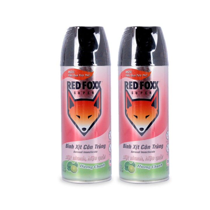 Bình xịt côn trùng Red Foxx Hương Chanh 300ml