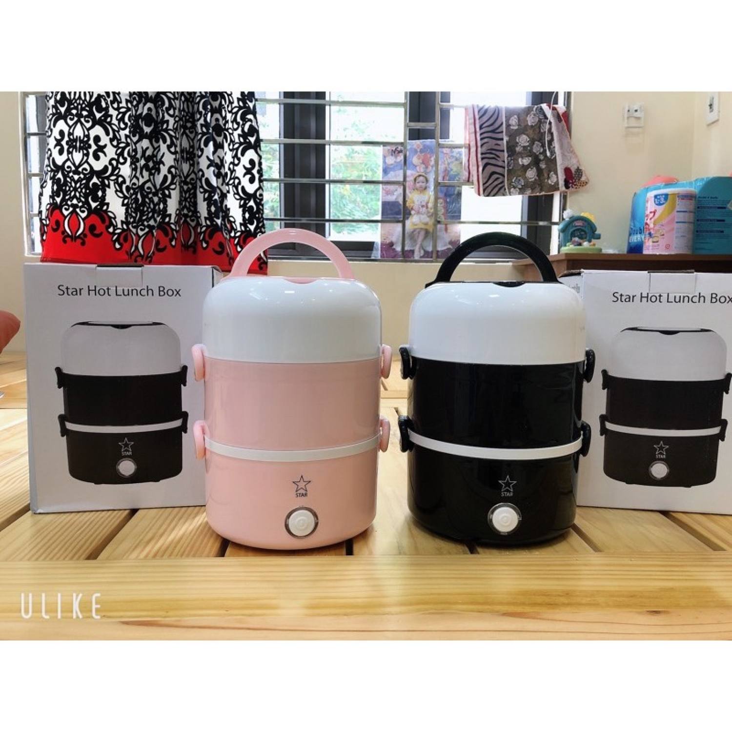 Cặp lồng cắm điện hâm nóng cơm 3 tầng Star