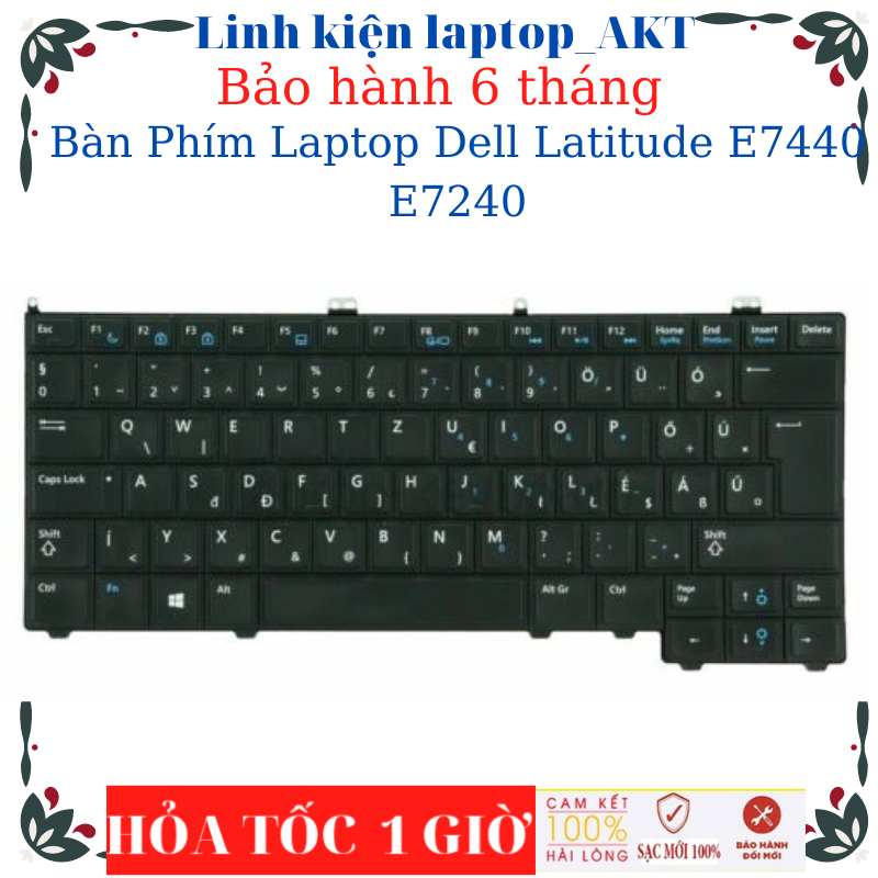 Bàn Phím Laptop Dell Latitude E7440 E7240