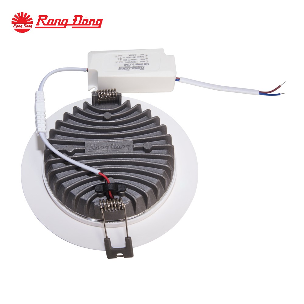 Đèn LED âm trần Downlight AT04L 90/9W Chính hãng Rạng Đông Siêu tiết kiệm điện Tuổi thọ cao Dễ dàng lắp đặt Cho dải ánh sáng đẹp