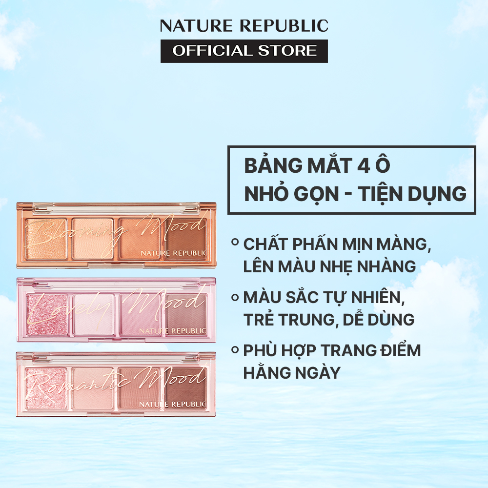 Nature Republic Bảng phấn mắt Daily Basic Palette 2.6g