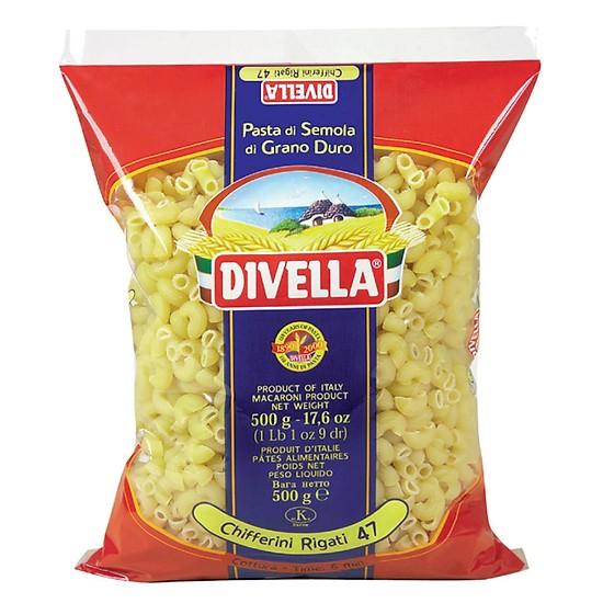 [HCM]NUI chữ C CHIFFERINI RIGATI 47 Divella - 500Gr