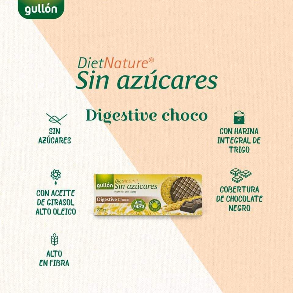 [HCM]Bánh Gullon ăn kiêng Digestive Choco 270g