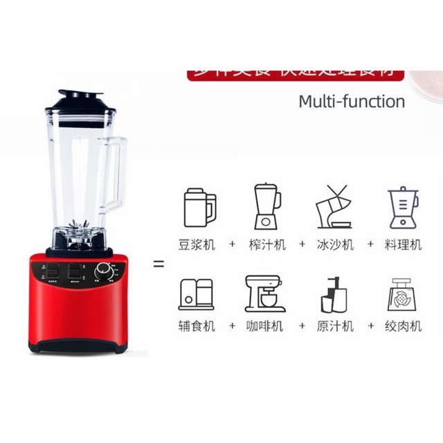 |THW-HN| (Bảo Hành 1 Đổi 1) Máy xay 3500W .2,5Lit SILVER CREST BLENDER