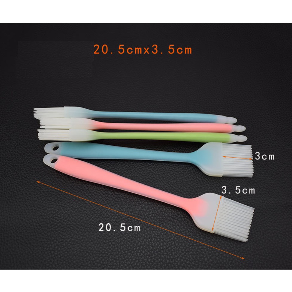 Chổi cọ quét Chổi đúc cán màu 21 / Cọ quét silicon