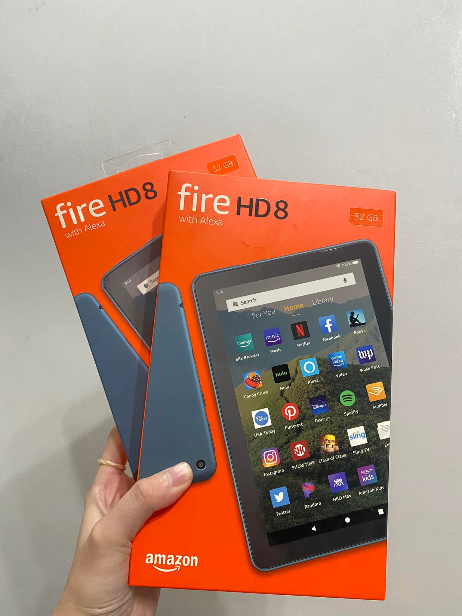 Nguyên Seal  Máy Tính Bảng Kindle Fire HD 10 bản 32GB, RAM 3GB, màn hình