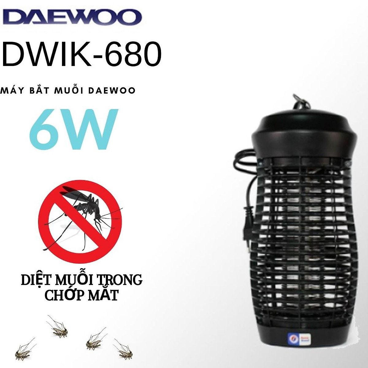 Đèn bắt muỗi Daewoo DWIK-680