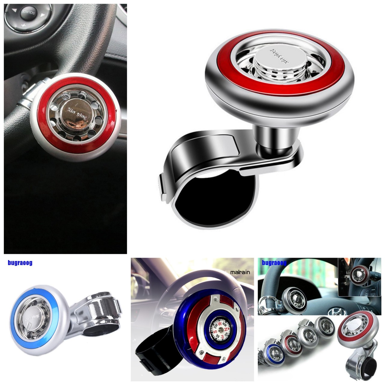 Núm quay trợ lực vô lăng tay lái ô tô siêu nhẹ , Quả quay vô lăng trợ lái cho xe con xe tải hàng cao câp chinh hãng