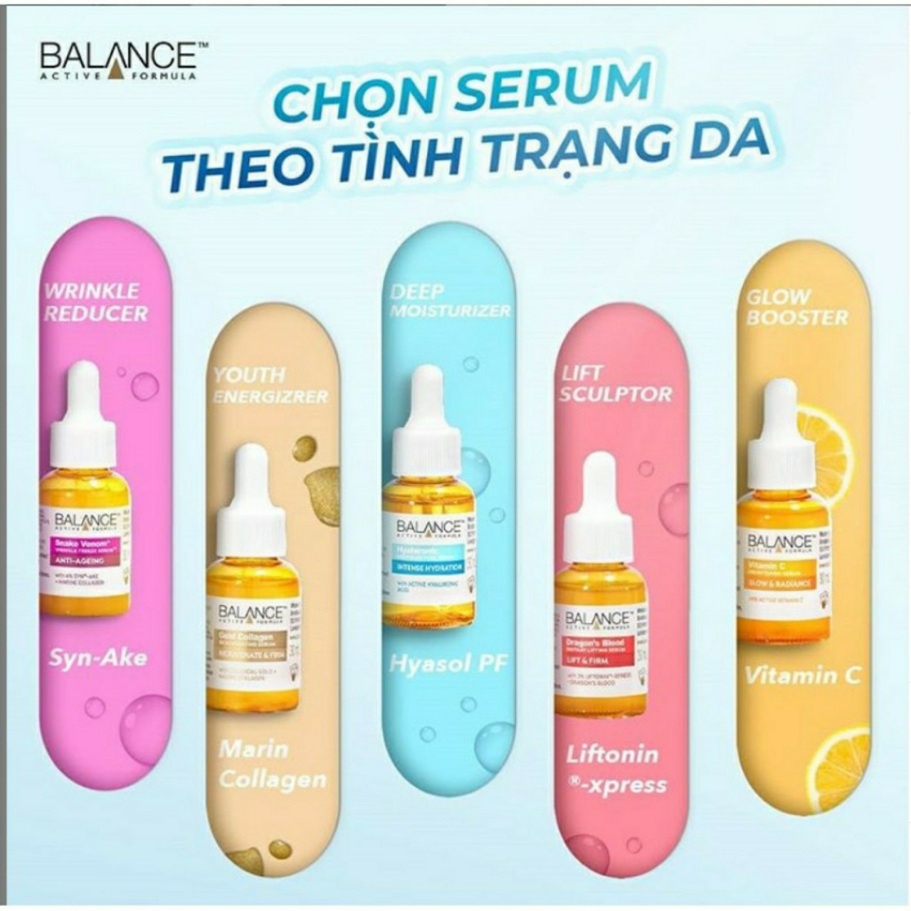 [HCM][Auth-Sẵn] Balance Active Formula Serum - Tinh chất (30ml)