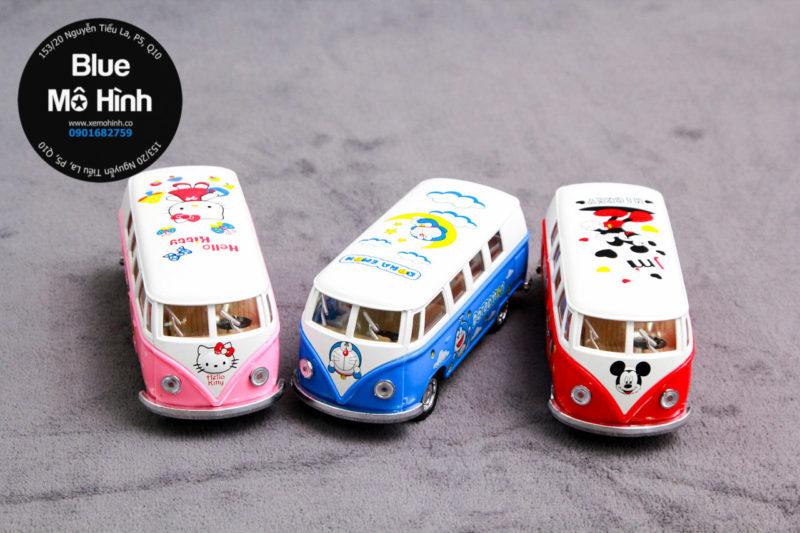 Blue mô hình | Xe mô hình bus mini Volkswagen Doremon