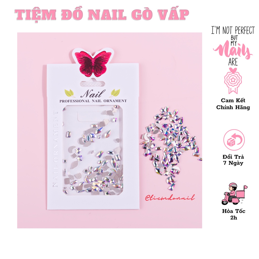 Đá Khối Mix Size Mini Trang Trí Móng ( Size Nhỏ )