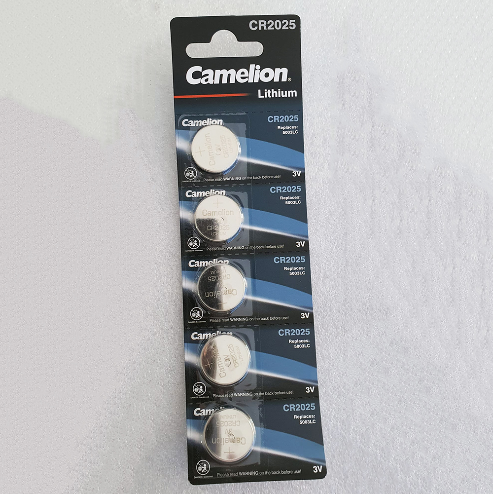 Combo 5 viên Pin CR2025 Camelion Lithium  3V