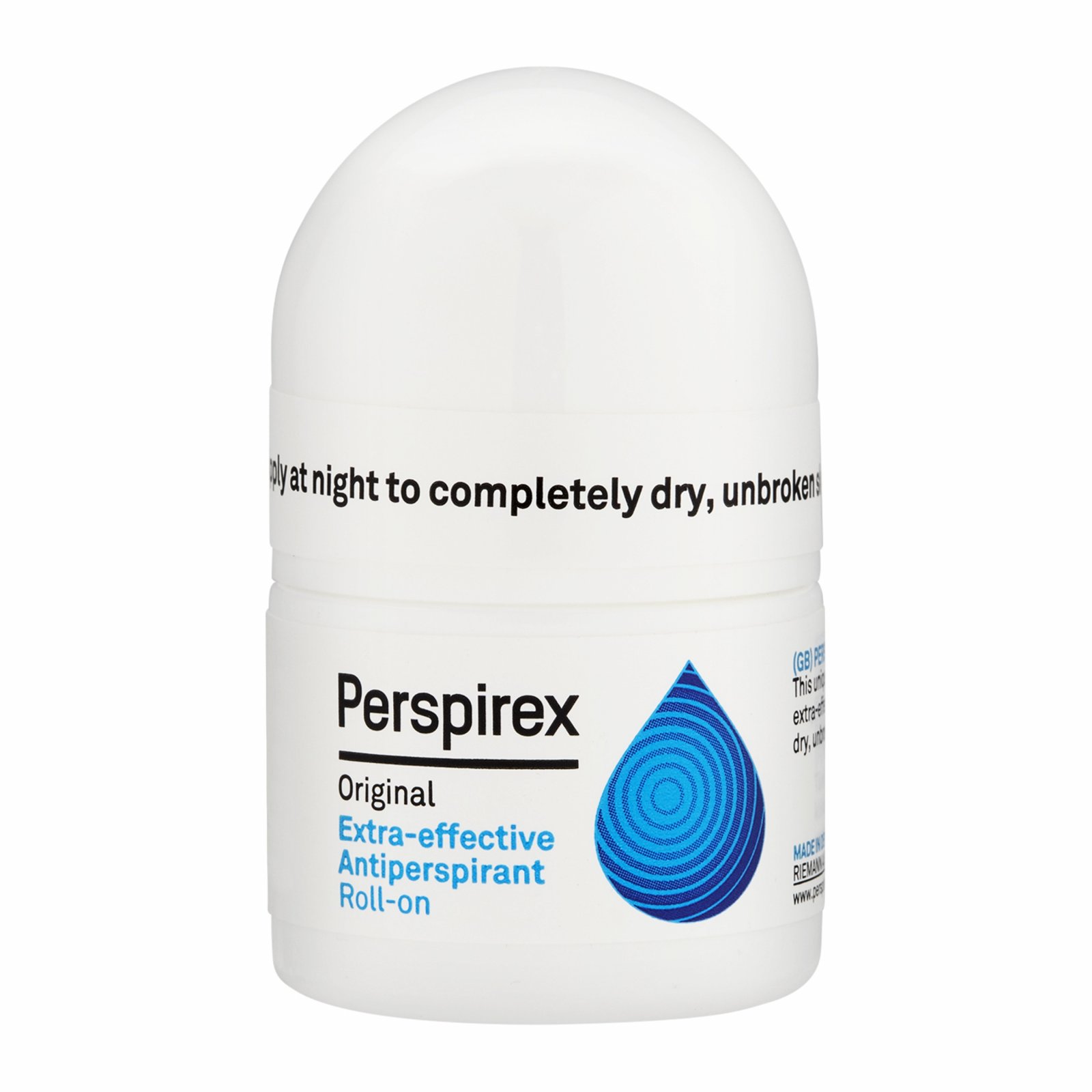 Perspirex Original ExtraEffective Antiperspirant RollOn 20ml Lazada