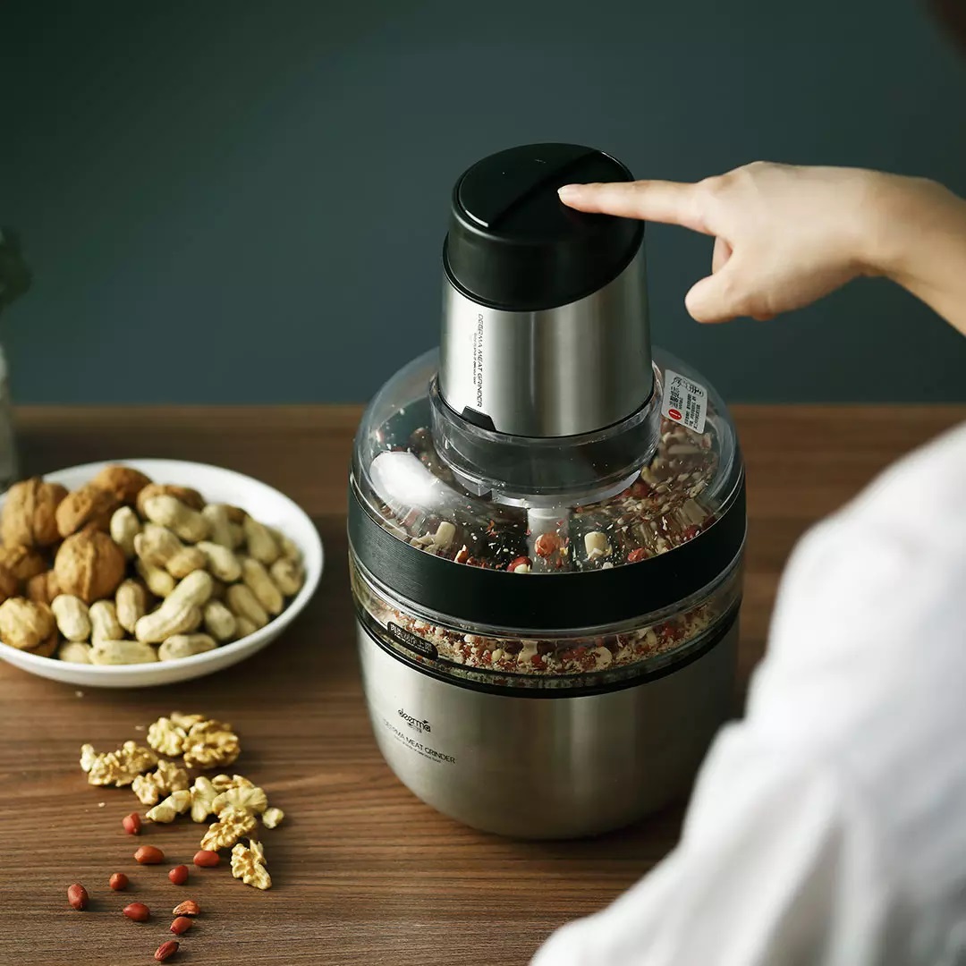Máy xay thịt 1.8L inox Deerma DEM-JR01