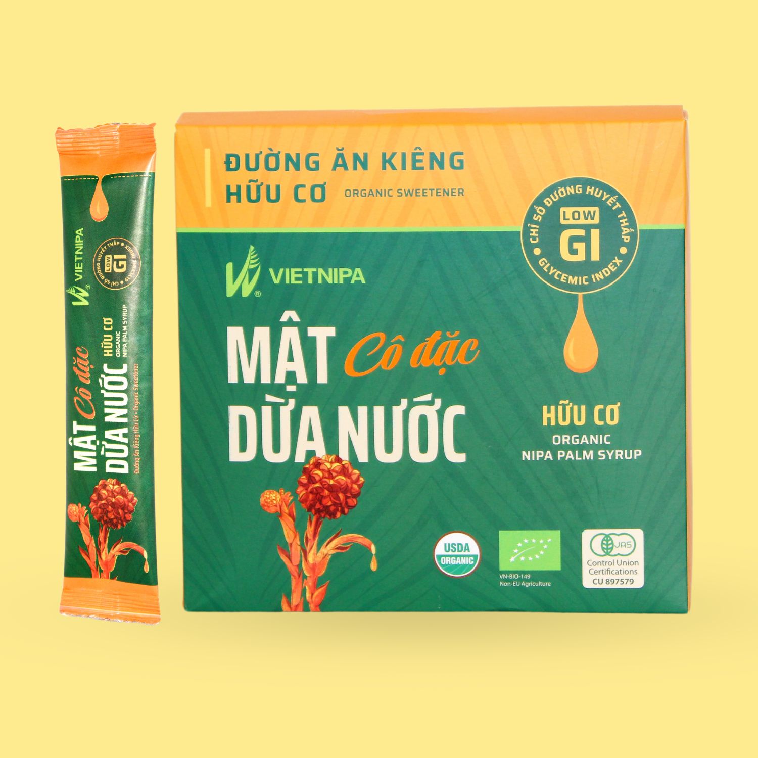 Mật Dừa Nước Vietnipa - Cô đặc - 15 gr