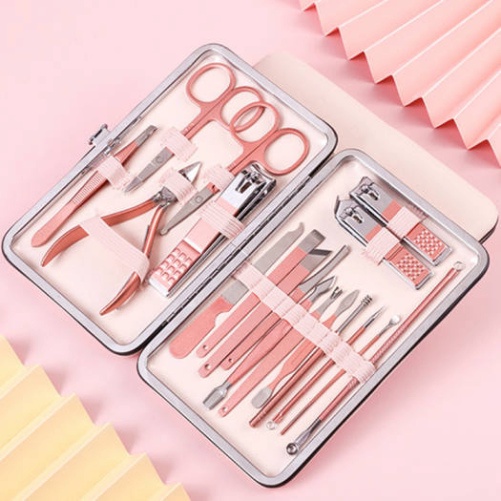 Bộ bấm móng 18 chi tiết kèm hộp