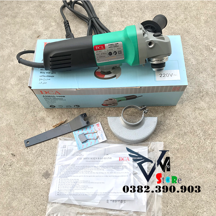 Máy mài góc - Máy mài góc 850W DCA ASM05-100B - máy mài DCA ASM05-100