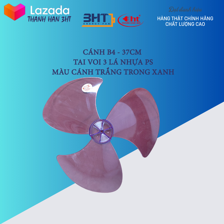 Cánh Quạt B4 3 Lá Cánh Tai Voi - Có loại thay Senko