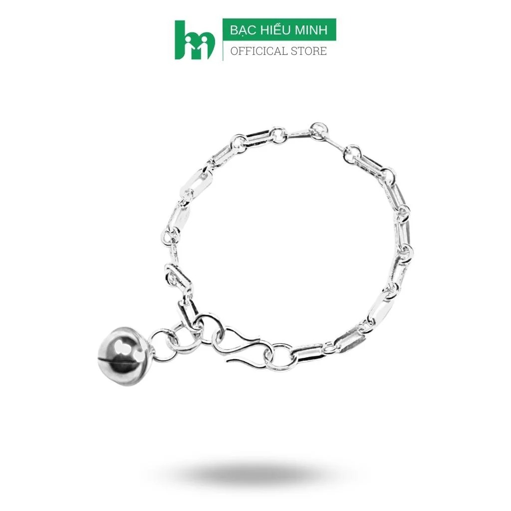 Lắc tay lắc chân trẻ em bạc hiểu minh lte017