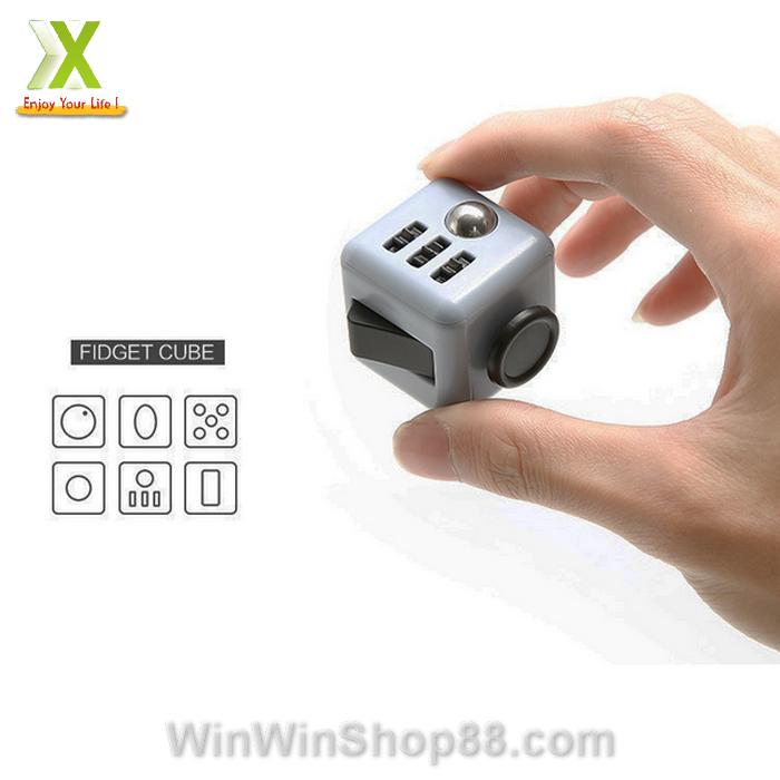 [FREESHIP MAX 15K][HCM][FREE SIZE ĐẾN 52KG] Fidget Cube khối vuông thần kì giảm stress
